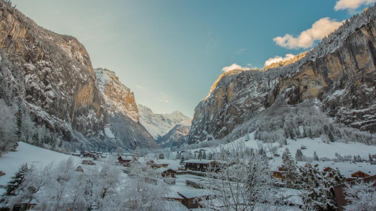 Ostello Schutzenbach Backpackers For Adults 18-35 Lauterbrunnen Esterno foto