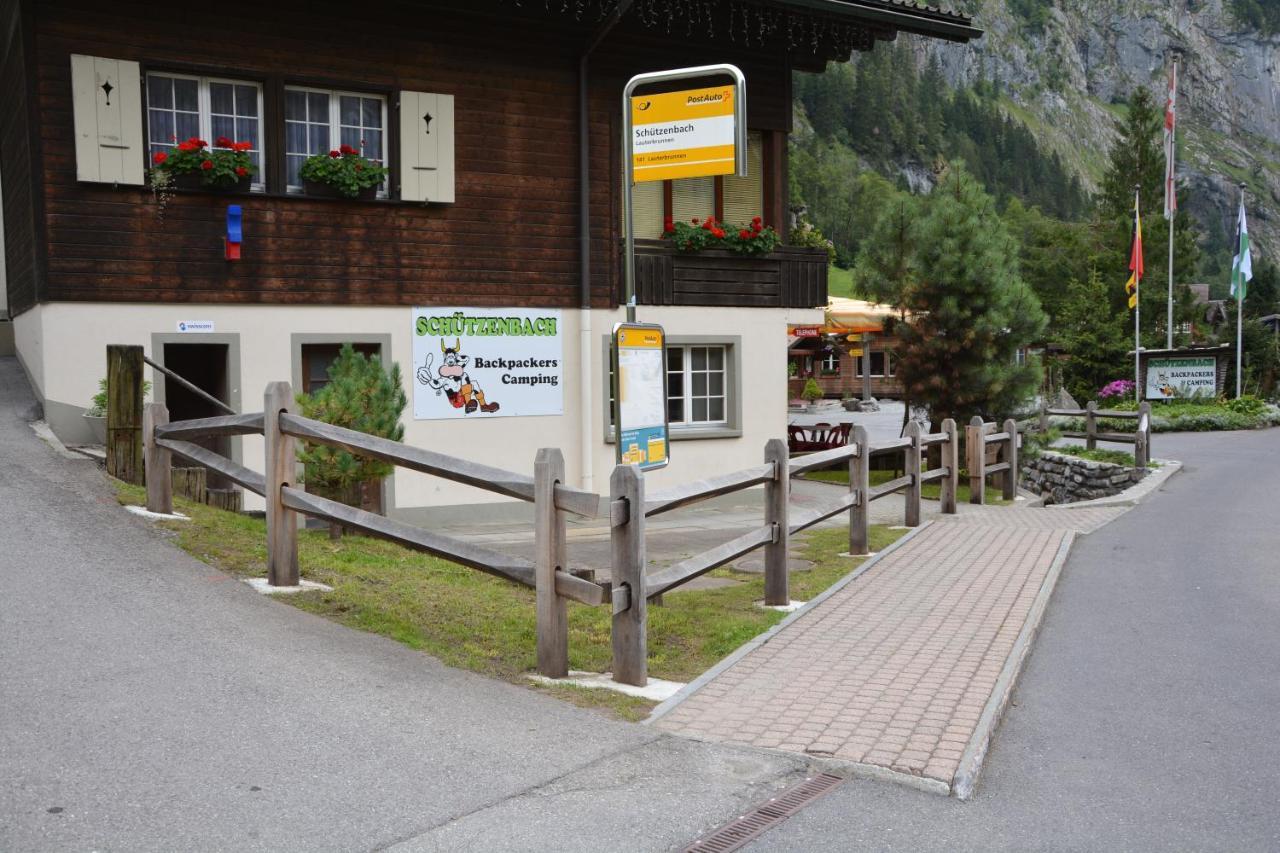 Ostello Schutzenbach Backpackers For Adults 18-35 Lauterbrunnen Esterno foto