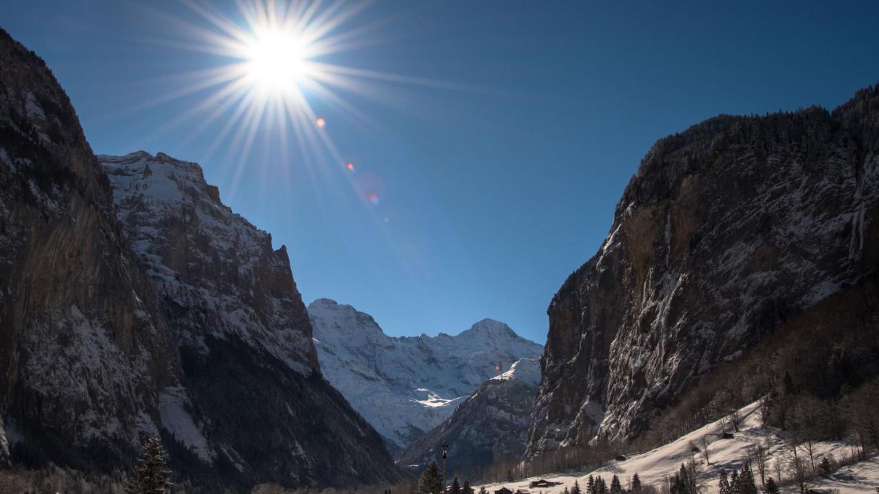 Ostello Schutzenbach Backpackers For Adults 18-35 Lauterbrunnen Esterno foto